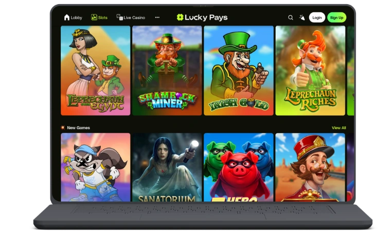 LuckyPays Casino connexion